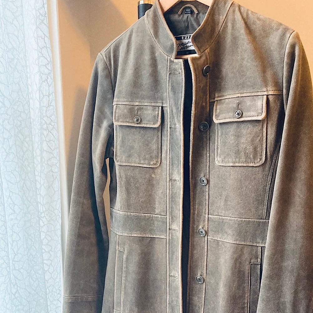 Ezra Michael Hoban Suade jacket
